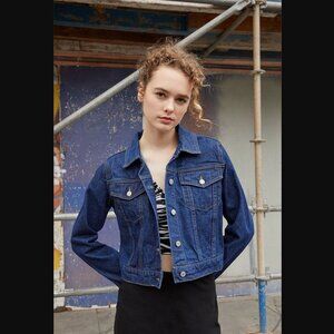 J. Galt California Indigo Denim Jacket  Sz S